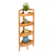 Badregal aus Bambus mit 4