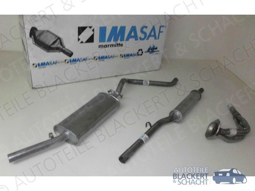Imasaf auspuffanlage komplett - auspuffanlage,