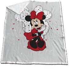 Disney Minnie Maus Coral Decke