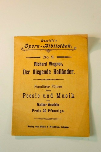 Wossidlo opern bibliothek - wossidlo´s, opern-bibliothek