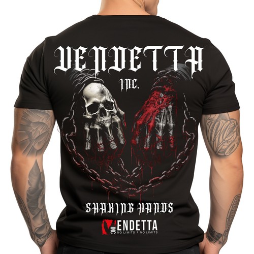 Vendetta inc herren rundhals - vendetta,