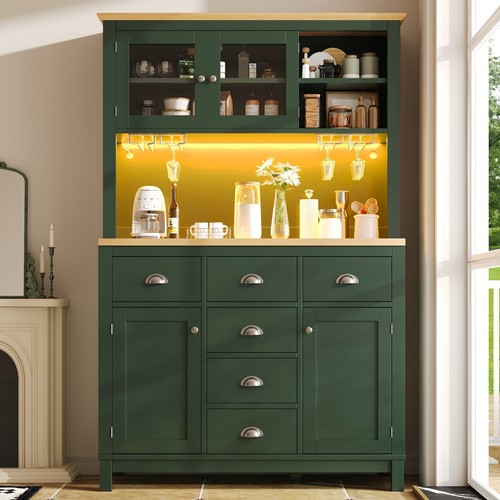 Led seitenboard buffetschrank - led,