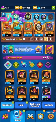 Rush royal account - rush,