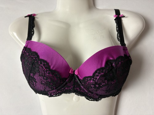 Push schwarz pink mit - bh,