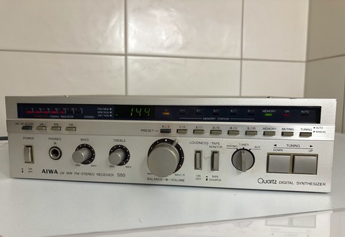 Vintage aiwa s50 - mini, receiver