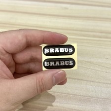 2x Smart Mercedes Brabus Logo