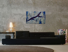 Kunstwerk abstrakt gemälde