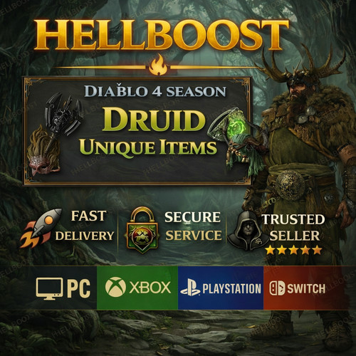 Diablo s14 druide - diablo, 4💎s14