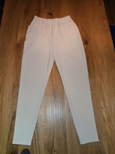 beige Stoffhose für Damen