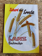 Lanz Bindemäher Prospekt