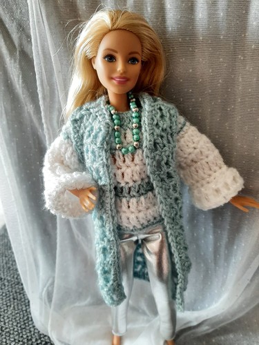 Barbie kleidung glanzleggins - , kleidung-