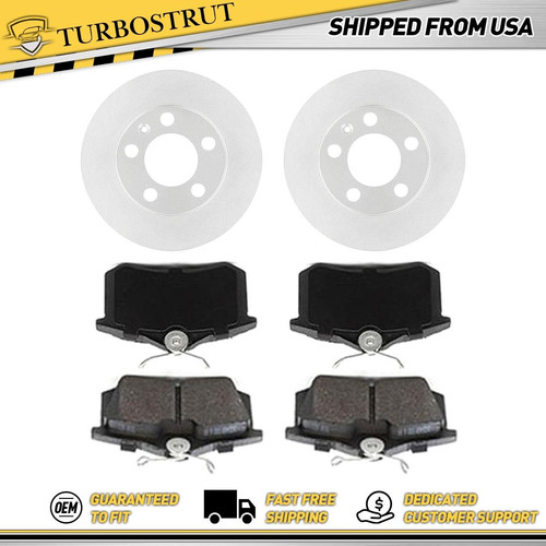 Rear brake rotors - oe,