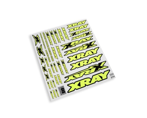 Xray aufkleber neon - xray,