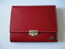 Geldbörse der Edelmarke Brown Bear, XXL, Rindleder , rot,  NEU,OVP