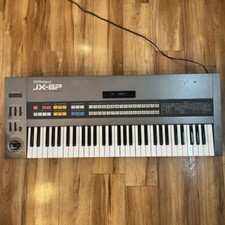 Roland JX-8P Vintage Grey 61 Keys Polyphonic Synthesizer Gebraucht mit Hardcase