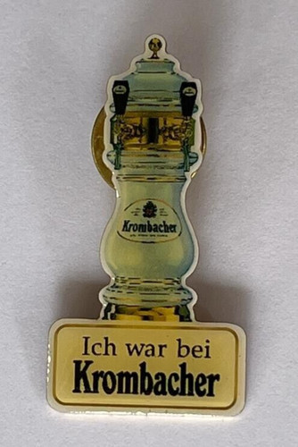 Krombacher bier zapfanlage pin - bier,