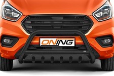 Frontschutzbügel mit Unterfahrschutz für Ford Transit Custom 2018-2023 schwarz 7