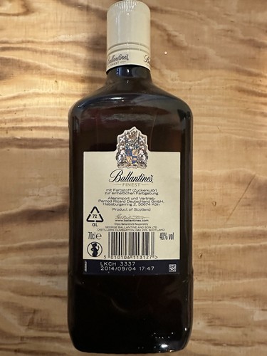 Ballantines finest blended - ballantines,
