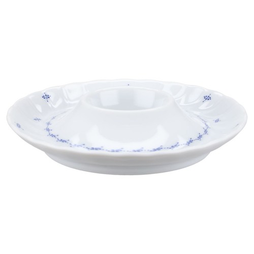 Eierbecher mit schalenablage - eierbecher,