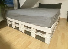 Palettenbett 160-200 aus Holz