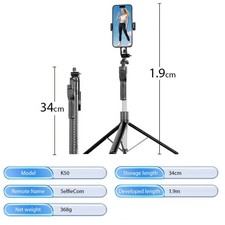 NEU 190cm Handy Stativ &