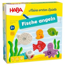 Fische Angeln – Meine ersten Spiele – Angelspiel aus Holz für Kinder ab 2 Jah...