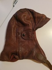 Fliegermütze Leder Cabriomütze