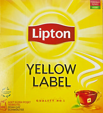Lipton 100-Teebeutel Yellow Label Tee - Schwarztee