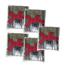 4000 Mini Binder Bindedraht Verschluss für Gefrierbeutel Kabel Draht Basteldraht