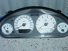 Tachoscheiben Design "WEISS"