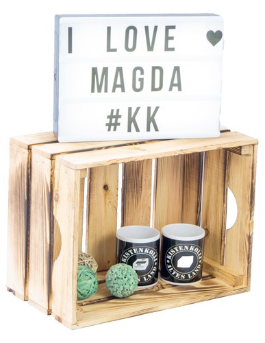 Gemüsekiste magda geflammt - magda,