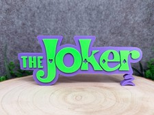 Joker - Geschenkidee für Fans und Sammler Fan Art 3D Nerd Geek Figuren