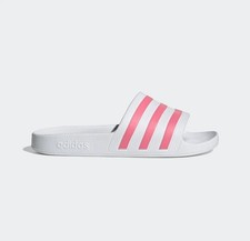 Adidas Adilette Aqua weiß/rosa GZ5237  Badesandale NEU Gr. 40,5