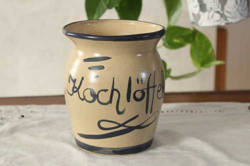 Tontopf für kochlöffel groß - tontopf,