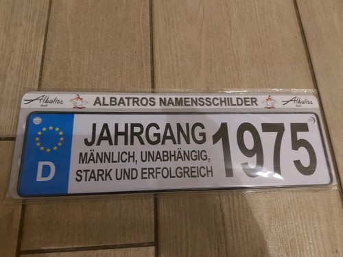 Albatros namensschild jahrgang - albatros,