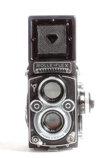 Rolleiflex 3,5F TLR 6x6 mit Carl Zeiss Planar 3,5/75 Lens