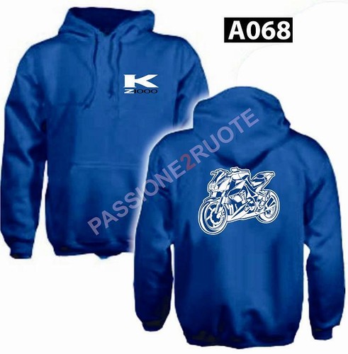 Z1000 kapuzenpullover blau - kapuzenpullover,