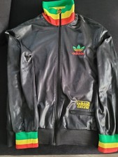 Adidas Chile 62 Jacke Jacket Vintage Jamaica Reggae Rasta Bob Marley Size S B