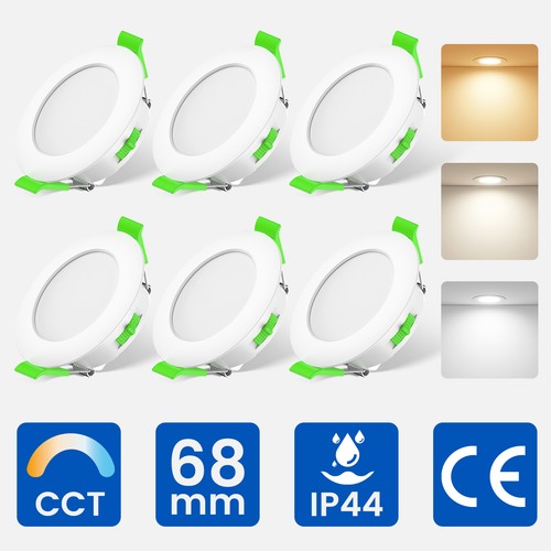 12x 68mm led einbaustrahler - 68mm,