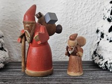 Uralt! 2x Karl Max Dittmann WEIIHNACHTSMANN - NIKOLAUS - KNECHT RUPRECHT