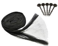 Vogelschutznetz Vogelnetz Laubschutznetz Gartennetz Teichnetz schwarz