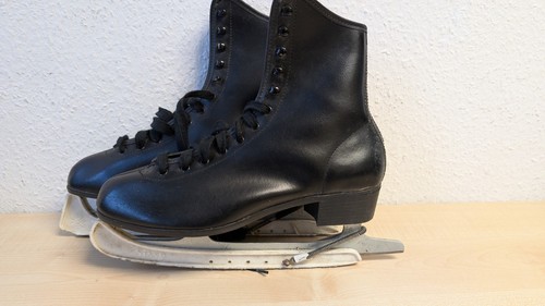 Herrenschlittschuhe schwarz - , 44