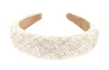 Breiter haarreif mit - mit, tweed