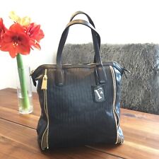original FURLA Handtasche schwarz Leder NEUwertig