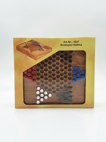 Halma aus holz brettspiel - halma,