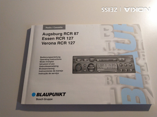 Blaupunkt radio cassette - blaupunkt, radio/cassette