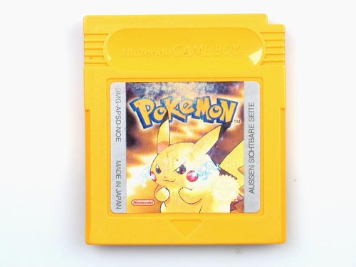 Pokemon gelbe edition - pokemon,