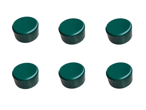 Pfostenkappen 48mm grün - pfostenkappen,