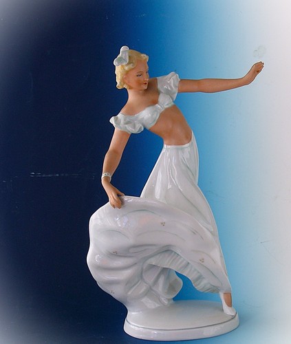 Porzellan figur aus - porzellan-figur, der
