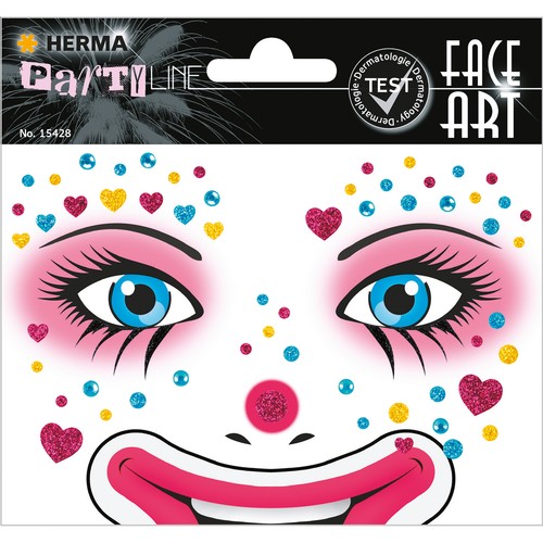 Gesichtstattoo gesicht sticker - gesicht,